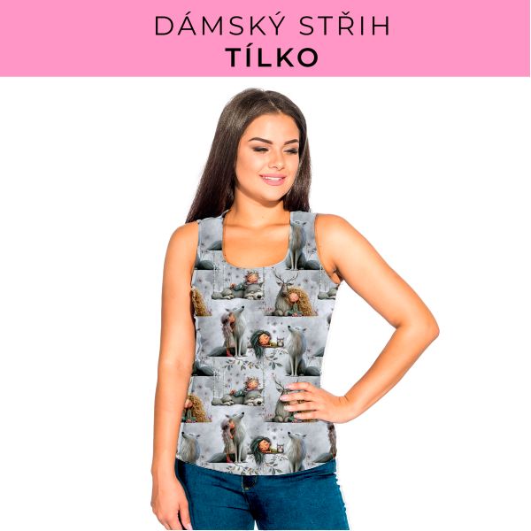 DÁMSKÝ střih - Tílko a kalhoty 