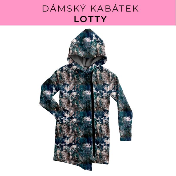 DÁMSKÝ střih - Kabátek Lotty