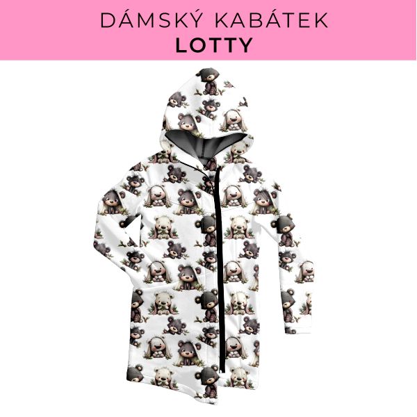 DÁMSKÝ střih - Kabátek Lotty