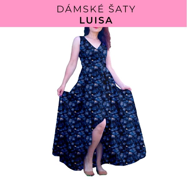DÁMSKÝ střih - šaty Luisa