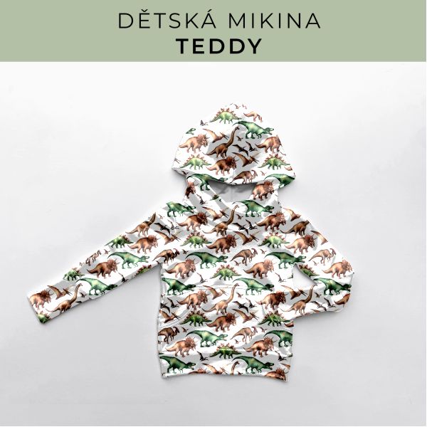 DĚTSKÝ střih - Mikina Teddy