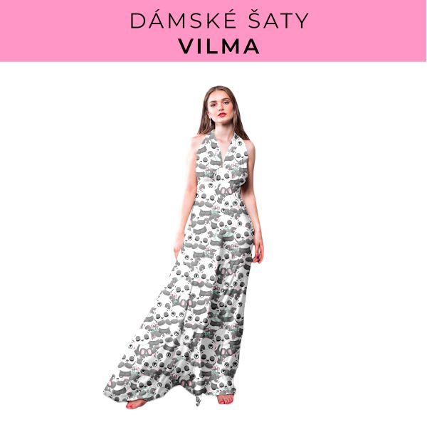 DÁMSKÝ střih - šaty Vilma