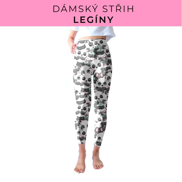 DÁMSKÝ střih - legíny SPORT - SLIM FIT