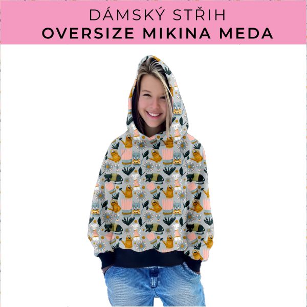 Dámský střih - mikina Meda