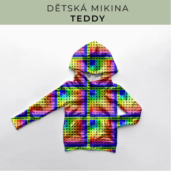 DĚTSKÝ střih - Mikina Teddy