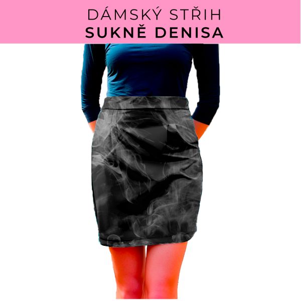 Dámský střih - Dámská sukně Denisa
