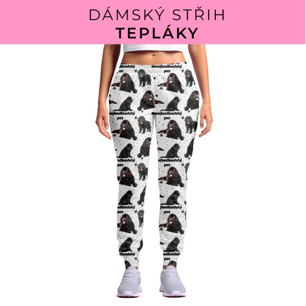 DÁMSKÝ střih - tepláky