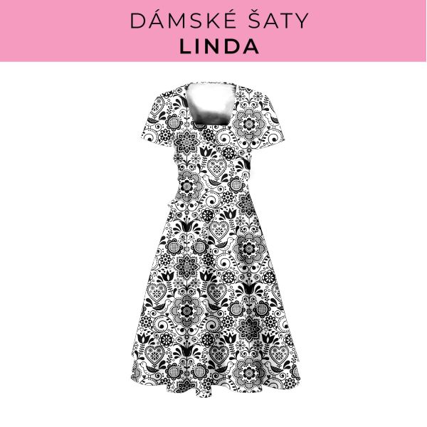 DÁMSKÝ střih - šaty Linda