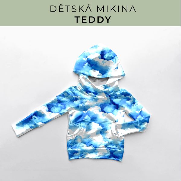 DĚTSKÝ střih - Mikina Teddy