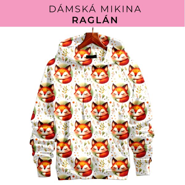 DÁMSKÝ střih - mikina raglán