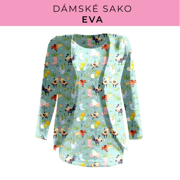 DÁMSKÝ střih - sako Eva