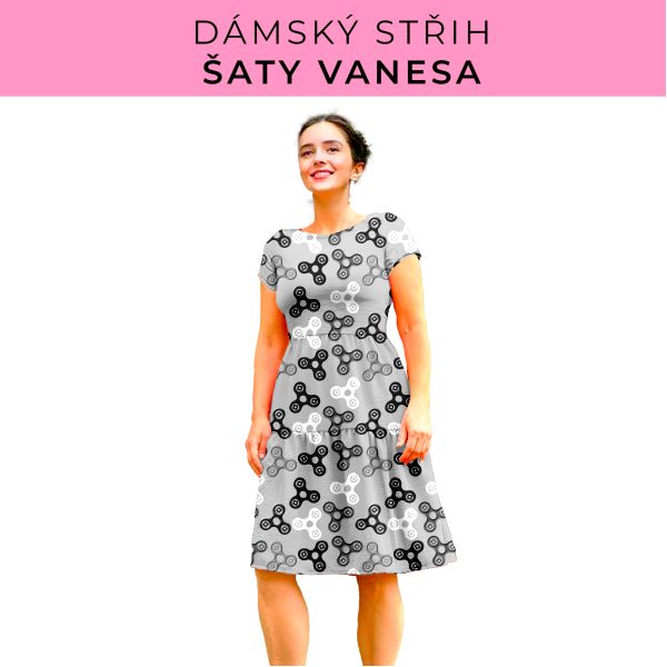 Dámský střih šaty Vanesa