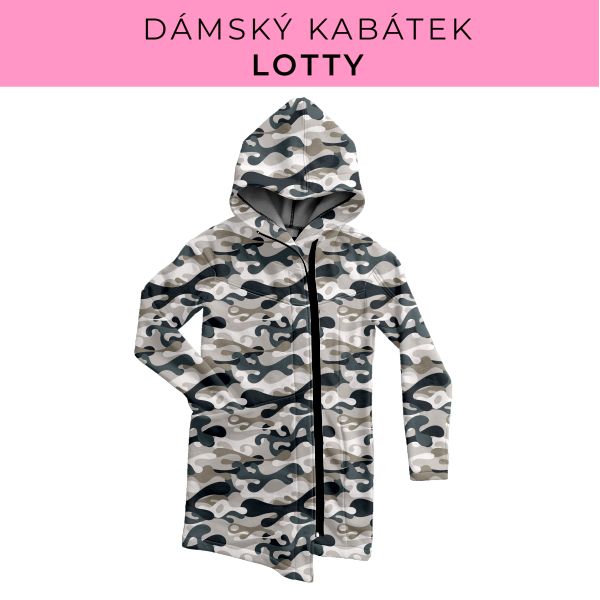 DÁMSKÝ střih - Kabátek Lotty