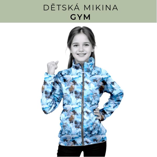 Dětská střih - mikina GYM