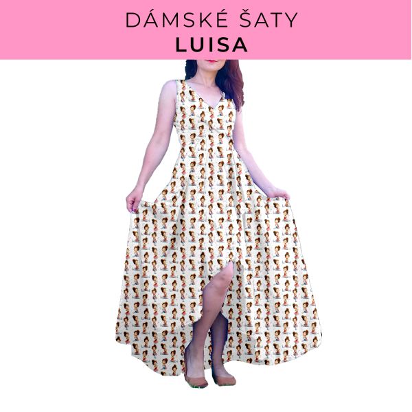 DÁMSKÝ střih - šaty Luisa