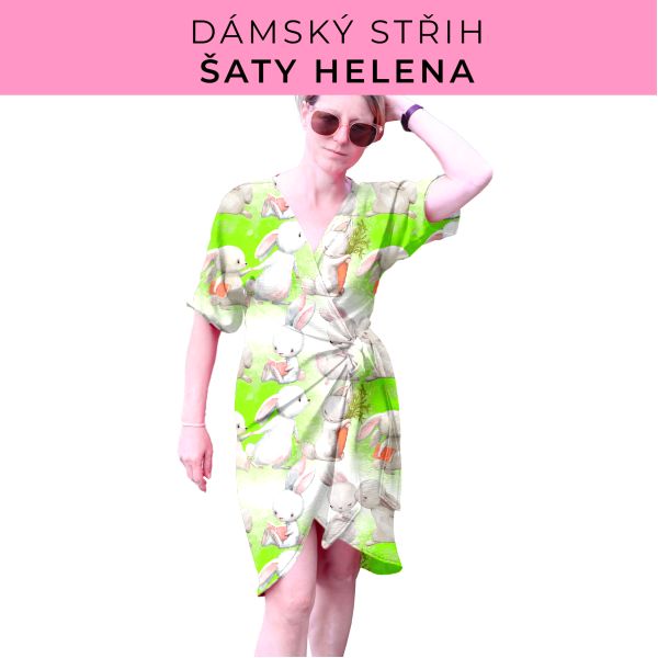 Dámský střih na šaty  Helena