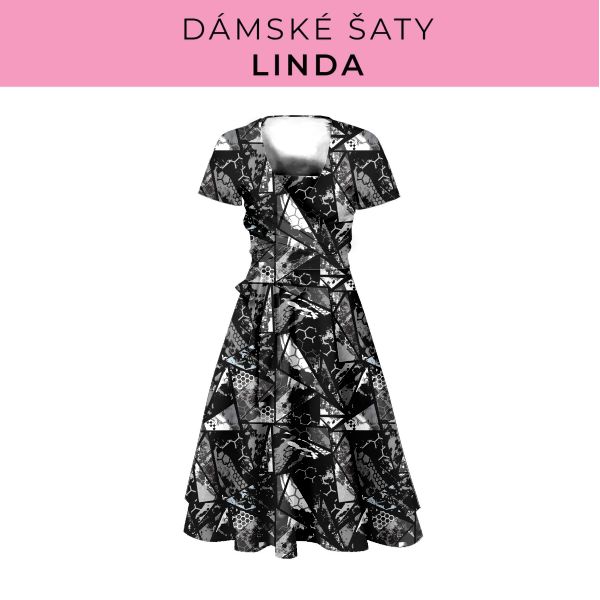 DÁMSKÝ střih - šaty Linda