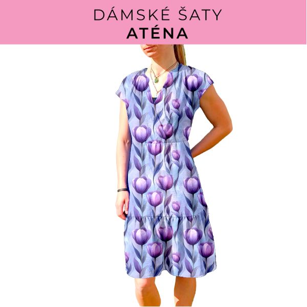 DÁMSKÝ střih - šaty Aténa