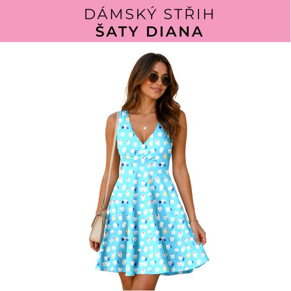 Dámský střih - šaty Diana