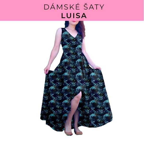 DÁMSKÝ střih - šaty Luisa