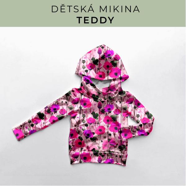 DĚTSKÝ střih - Mikina Teddy