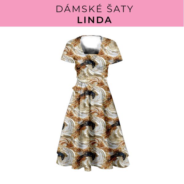 DÁMSKÝ střih - šaty Linda