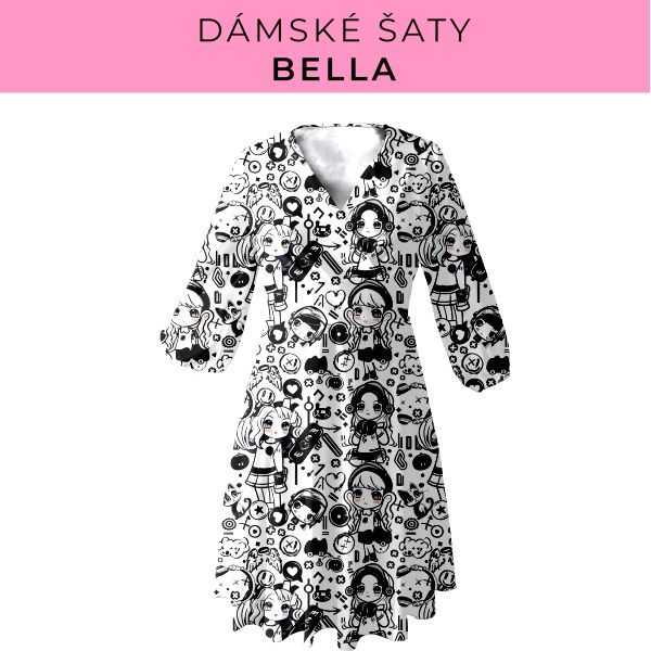 DÁMSKÝ střih - šaty Bella