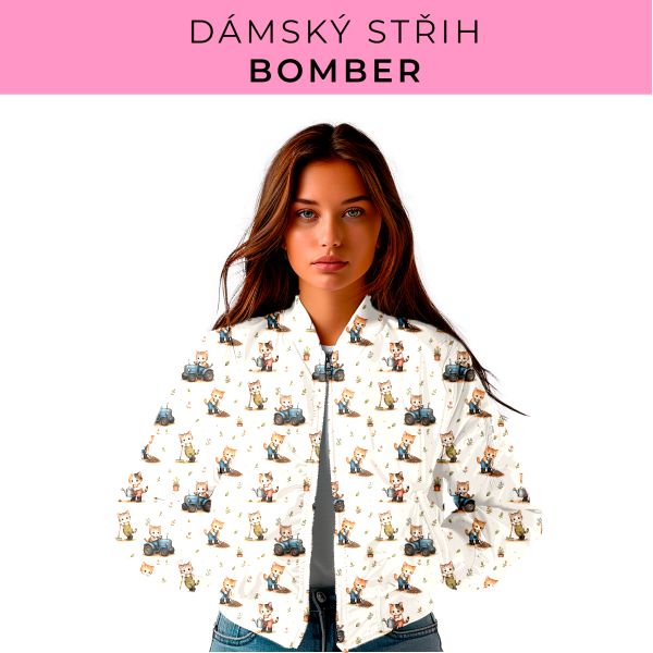 DÁMSKÝ střih - Bomber