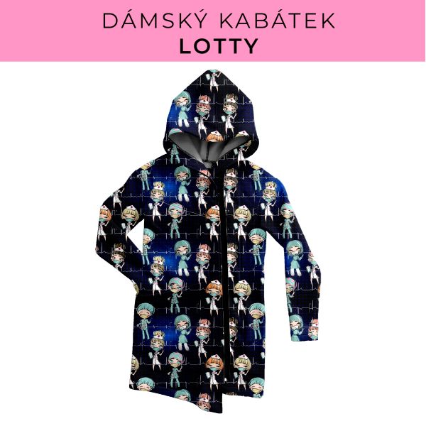 DÁMSKÝ střih - Kabátek Lotty