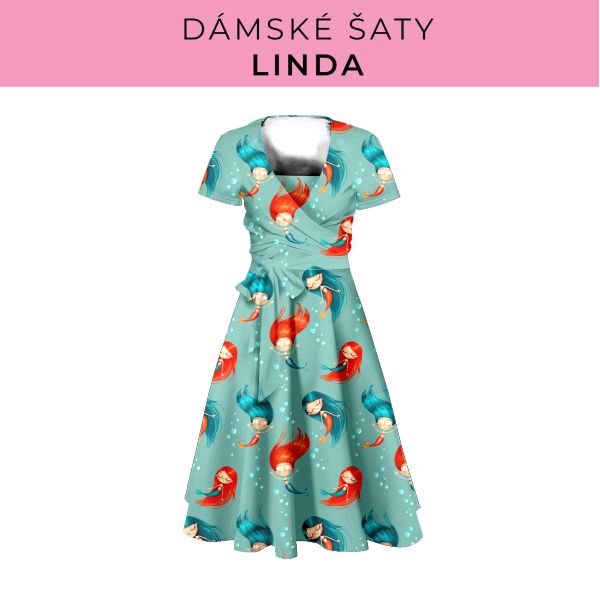 DÁMSKÝ střih - šaty Linda