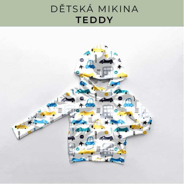 DĚTSKÝ střih - Mikina Teddy