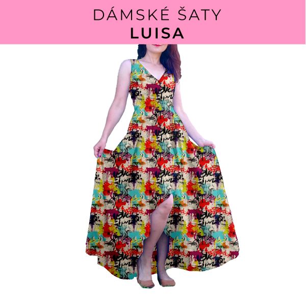 DÁMSKÝ střih - šaty Luisa
