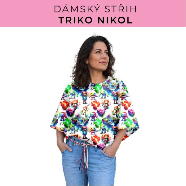 Dámský střih -  triko Nikol