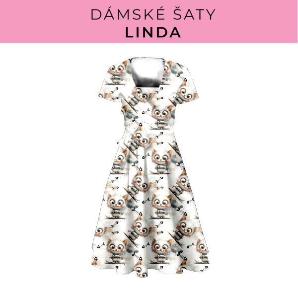 DÁMSKÝ střih - šaty Linda