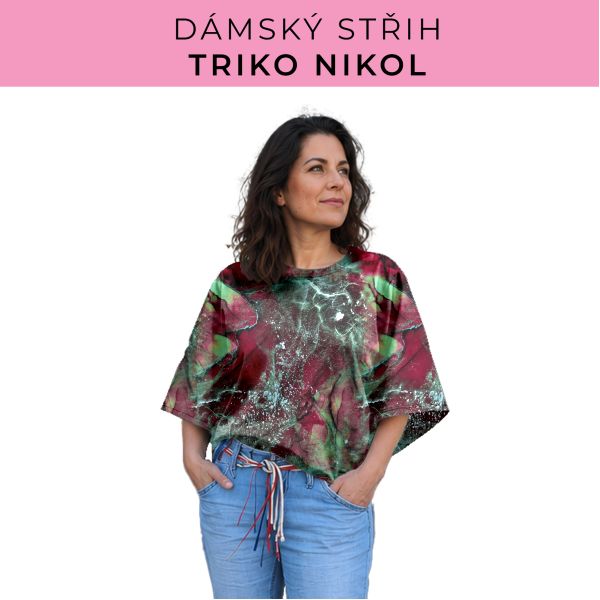 Dámský střih -  triko Nikol