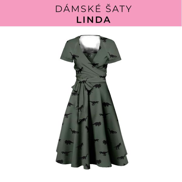 DÁMSKÝ střih - šaty Linda