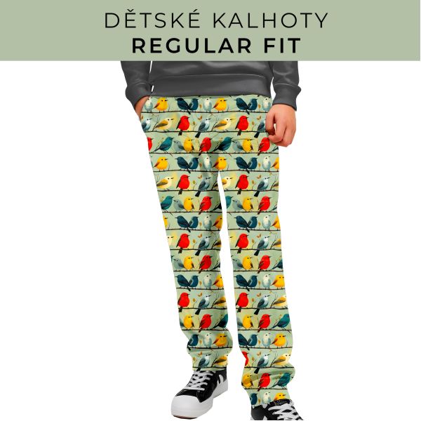 DĚTSKÝ STŘIH - Kalhoty Regular fit