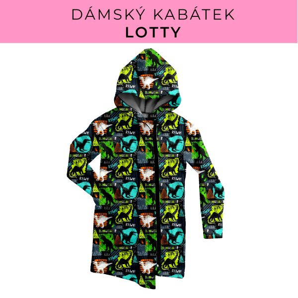 DÁMSKÝ střih - Kabátek Lotty