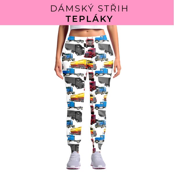 DÁMSKÝ střih - tepláky