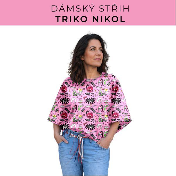 Dámský střih -  triko Nikol