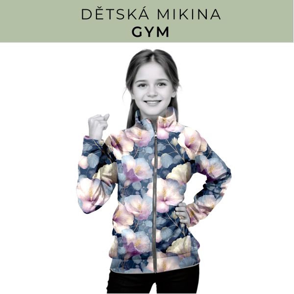 Dětská střih - mikina GYM