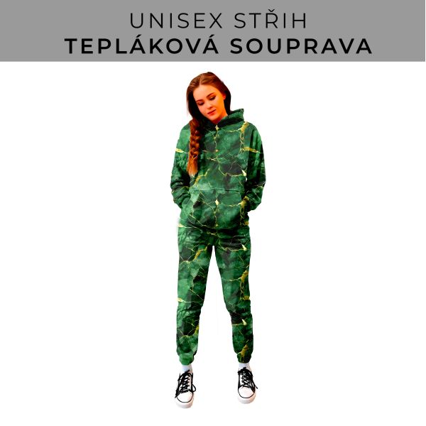 DÁMSKÝ střih - SET mikina a tepláky 