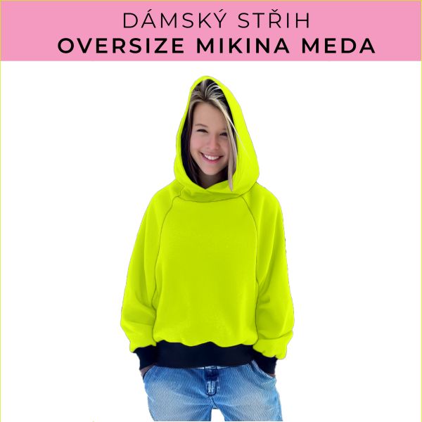 Dámský střih - mikina Meda