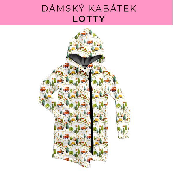 DÁMSKÝ střih - Kabátek Lotty