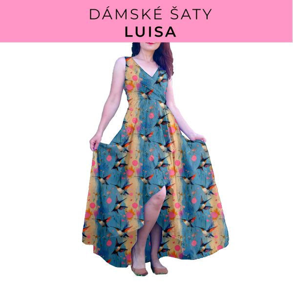 DÁMSKÝ střih - šaty Luisa
