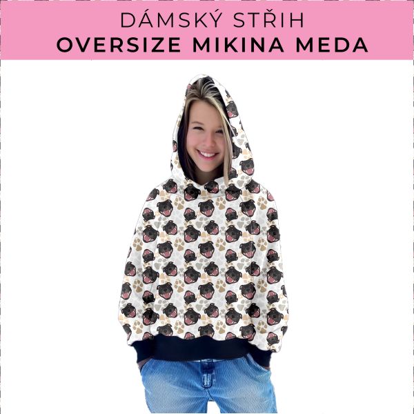 Dámský střih - mikina Meda