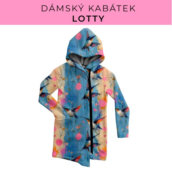 DÁMSKÝ střih - Kabátek Lotty