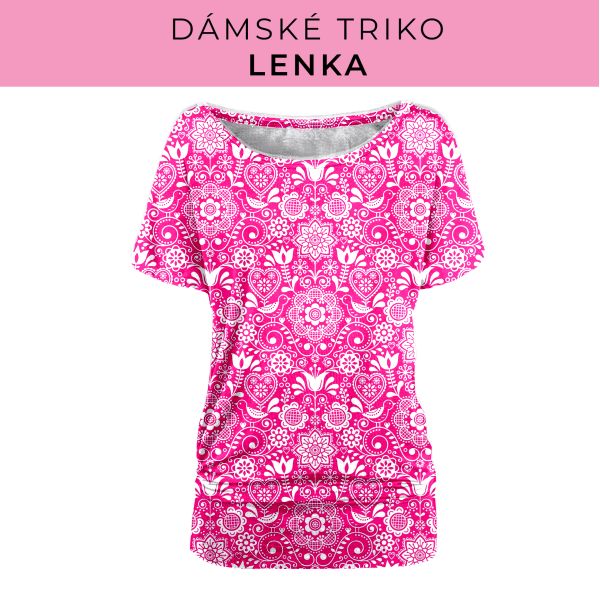 DÁMSKÝ střih - Triko Lenka