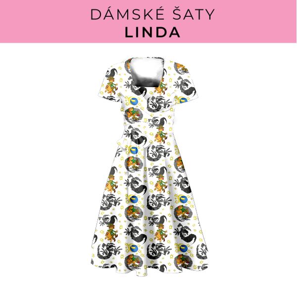 DÁMSKÝ střih - šaty Linda