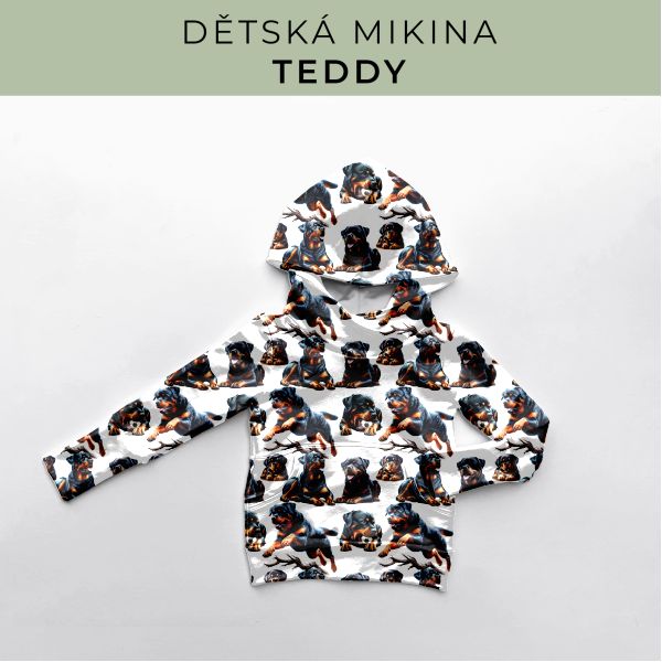 DĚTSKÝ střih - Mikina Teddy